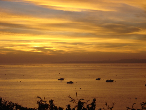 Lever du soleil le 31 octobre